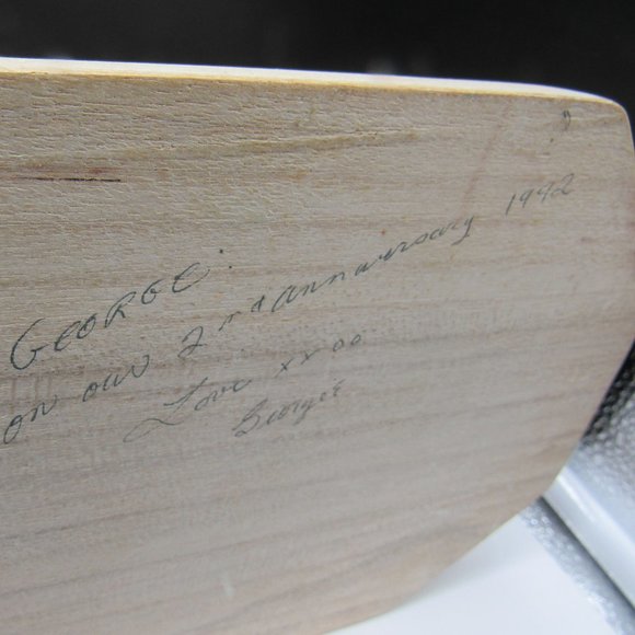 LARGE WOOD CARVED FISH.  APPROX. 15 X 9 INCHES. - Picture 9 of 10